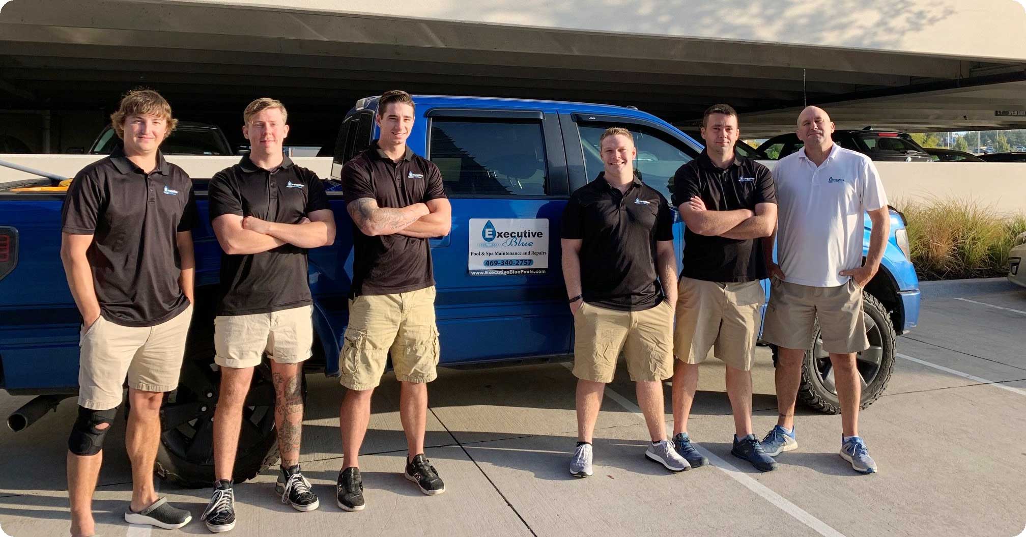 Executive Blue Pools Team