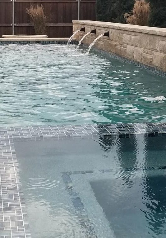 clear swimming pool Frisco TX